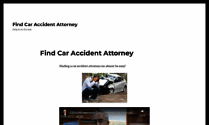 Findcaraccidentattorney.com thumbnail