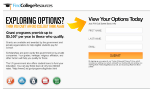 Findcollegeresources.net thumbnail