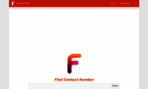 Findcontactnumber.com thumbnail