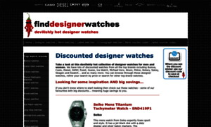 Finddesignerwatches.co.uk thumbnail