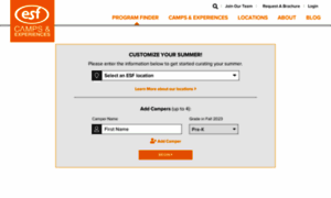 Finder.esfcamps.com thumbnail