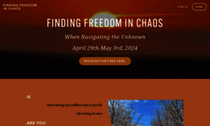 Findingfreedominchaos.com thumbnail