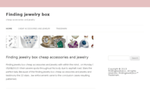 Findingjewelrybox.com thumbnail