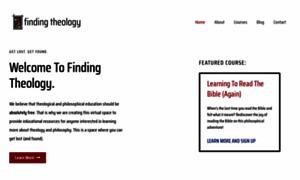 Findingtheology.com thumbnail