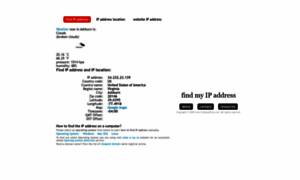 Findipaddress.net thumbnail