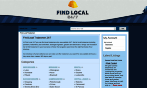 Findlocal247.co.uk thumbnail