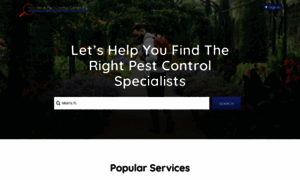 Findlocalpestcontrolcompany.com thumbnail