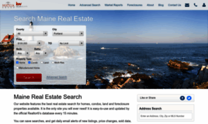Findmainehomesnow.com thumbnail