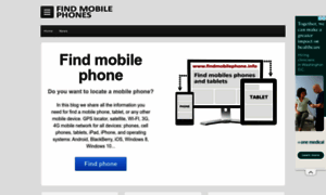 Findmobilephone.info thumbnail