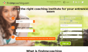 Findmycoaching.com thumbnail