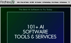 Findnewai.com thumbnail