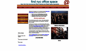 Findnycofficespace.com thumbnail