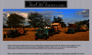 Findoldtractors.com thumbnail