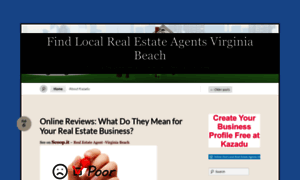 Findrealestateagentsvirginia.wordpress.com thumbnail