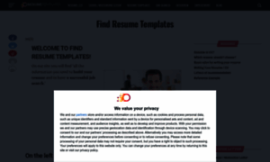 Findresumetemplates.com thumbnail