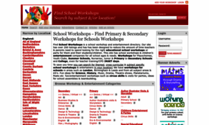 Findschoolworkshops.co.uk thumbnail