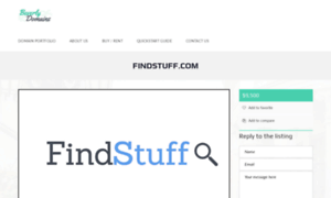 Findstuff.com thumbnail