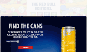 Findthecans.redbull.ca thumbnail