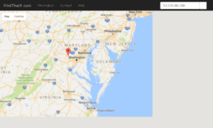 Findtheip.com thumbnail