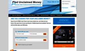 Findunclaimedmoney.com.au thumbnail