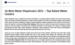 Findwaterdispenser.com thumbnail