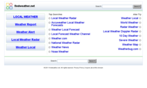 Findweather.net thumbnail