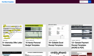 Findwordtemplates.com thumbnail