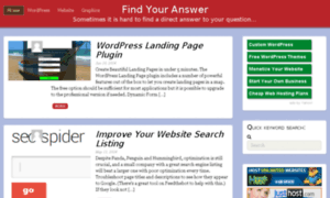 Findyouranswer.info thumbnail