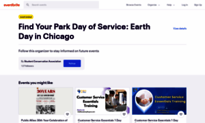 Findyourparkscachicago.eventbrite.com thumbnail