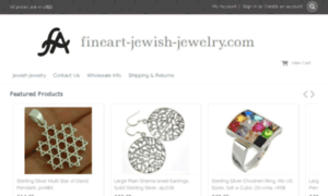 Fineart-jewish-jewelry.com thumbnail