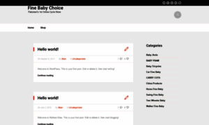 Finebabychoice.com thumbnail