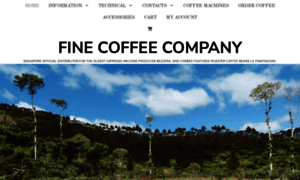 Finecoffeecompany.com thumbnail