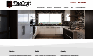 Finecraftcabinetry.com thumbnail