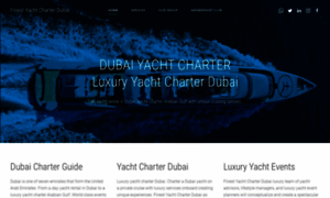 Finestyachtcharterdubai.com thumbnail