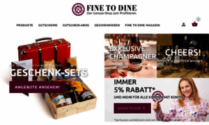 Finetodine.shop thumbnail