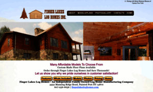 Fingerlakesloghomes.com thumbnail