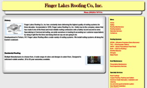 Fingerlakesroofing.com thumbnail