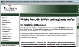 Finlayswhiskyshop.de thumbnail