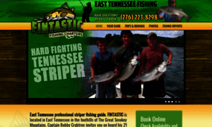 Fintastic-striper-fishing.com thumbnail