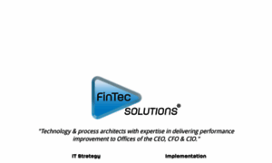 Fintecsolutions.com thumbnail