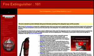 Fire-extinguisher101.com thumbnail