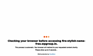 Fire-stylish-name-free.wpgroup.in thumbnail
