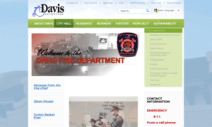 Fire.cityofdavis.org thumbnail