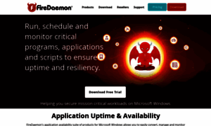 Firedaemon.com thumbnail