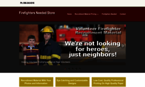 Firefightersneededstore.com thumbnail
