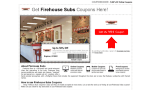 Firehousesubs.couponrocker.com thumbnail