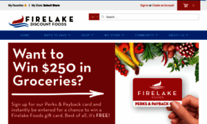 Firelakefoods.com thumbnail