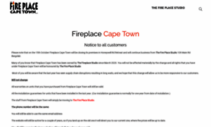 Fireplacecapetown.co.za thumbnail