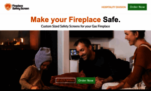 Fireplacesafetyscreen.com thumbnail