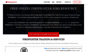 Firerecruitment.ca thumbnail